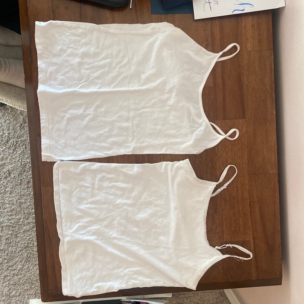 FOREVER 21 , SO White Tank Tops